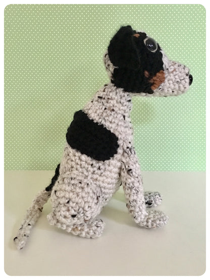 CUSTOM MINI CROCHET CROSS BREED DOG KEEPSAKE MEMORIAL GIFT