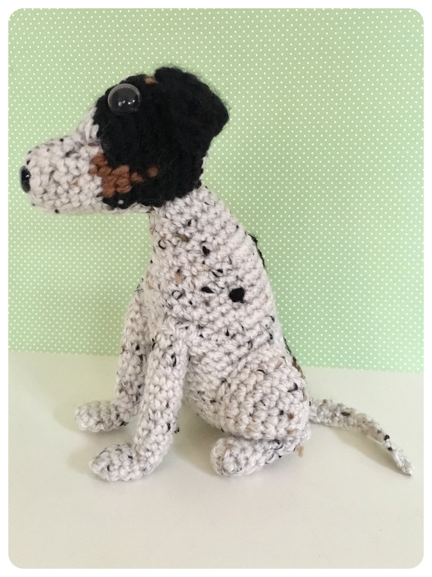 CUSTOM MINI CROCHET CROSS BREED DOG KEEPSAKE MEMORIAL GIFT