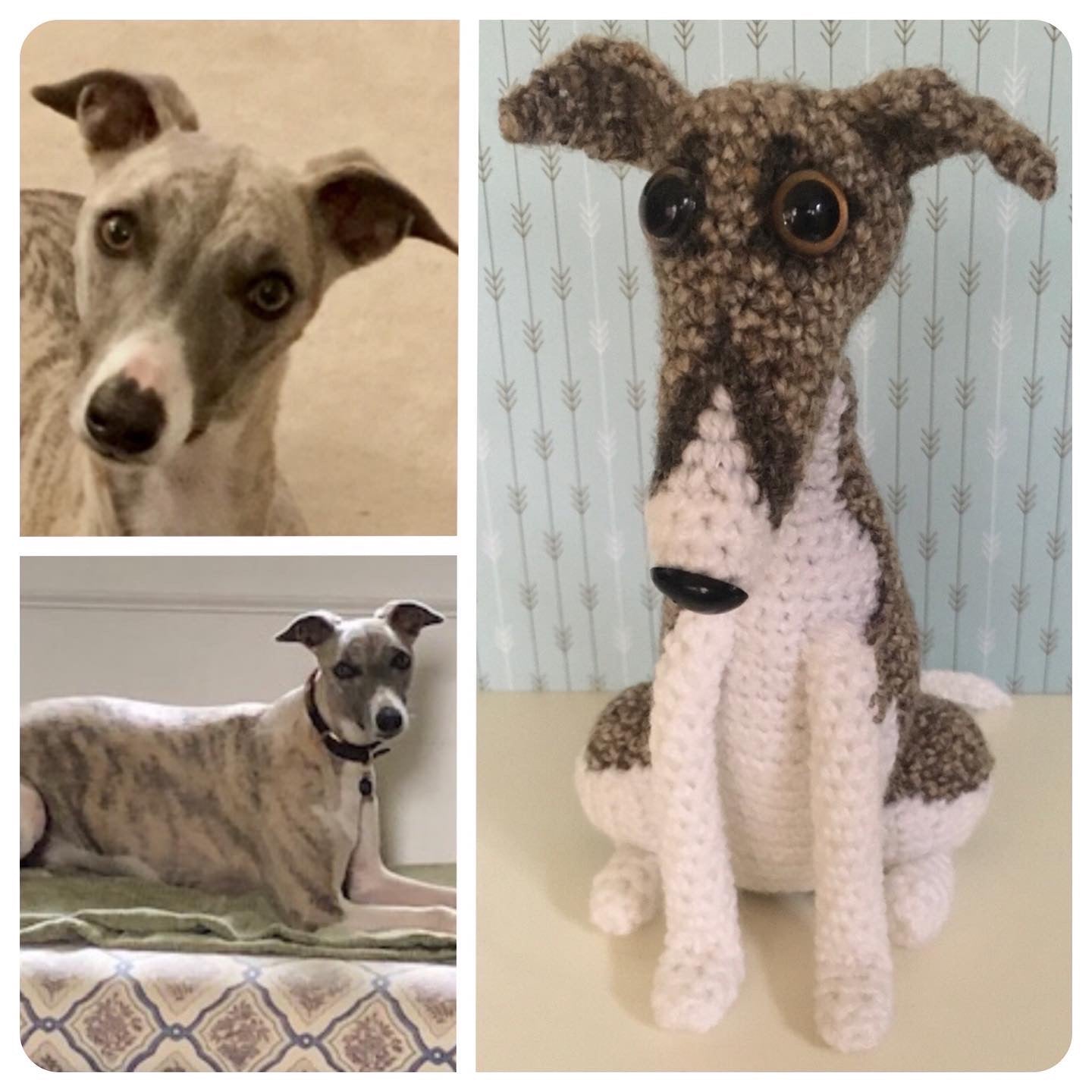 CUSTOM MADE WHIPPET GREYHOUND SIGHTHOUND ITALIAN GREYHOUND KEEPSAKE MEMORIAL GIFT