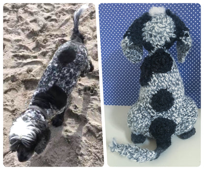 CUSTOM MINI CROCHET SPANIEL KEEPSAKE MEMORIAL GIFT