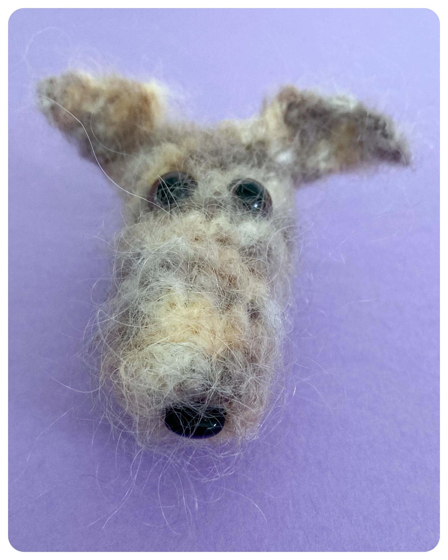 LIGHT TAN GREY HAIRY SCRUFFY SIGHTHOUND LURCHER BEDLINGTON WHIPPET WOLFHOUND KEYRING CHARM KEEPSAKE GIFT